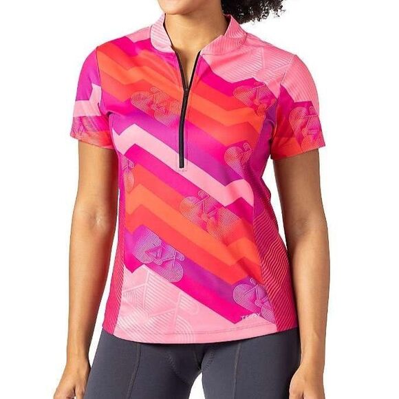 Terry 630840A2BZ3 Women's Sz S Level Up Pink Actif Biking Jersey - Picture 11 of 11